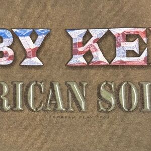 Concert T-shirt Toby Keith American Soldier Country Large